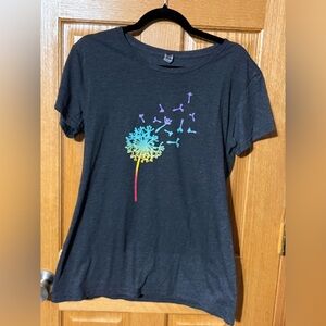 Dandelion Wish T-shirt Size Large
